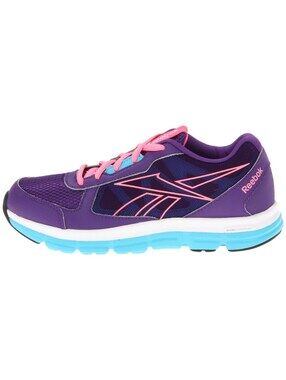 WOMENS REEBOK DUAL TURBO DMX RIDE RUNNING SHOES TRAINING SNEAKER 6 PURPLE PINK